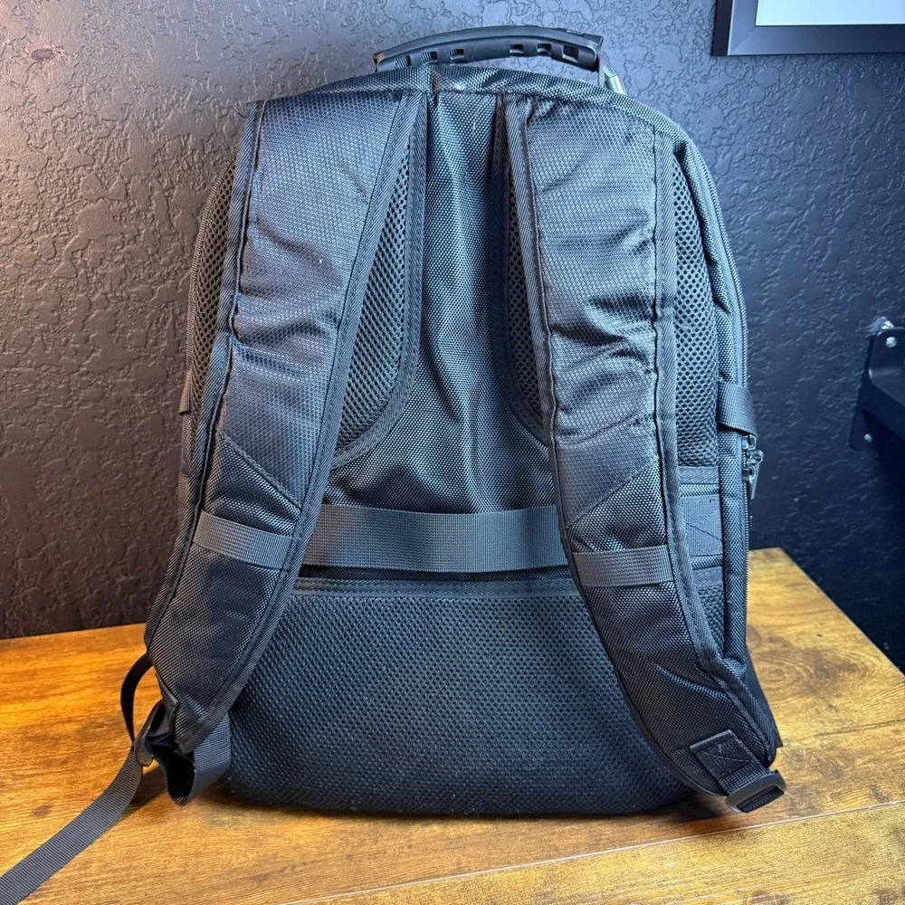Yorepek Extra Large Travel‎ 17 Inch Laptop Black Polyester Backpack Mens OS